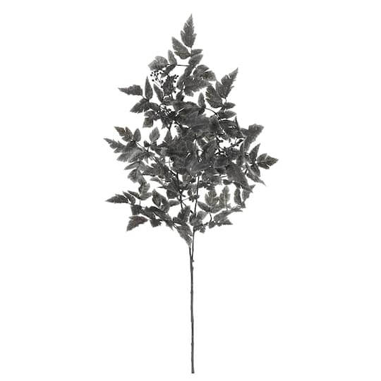 35" Black Cimicifuga Leaf Stem by Ashland®